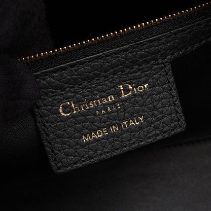 Dior Lady D-sire My Abcdior 2-Way Black Leather Handbag — view 4
