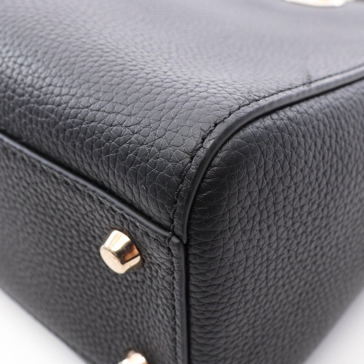 Dior Lady D-sire My Abcdior 2-Way Black Leather Handbag — view 5