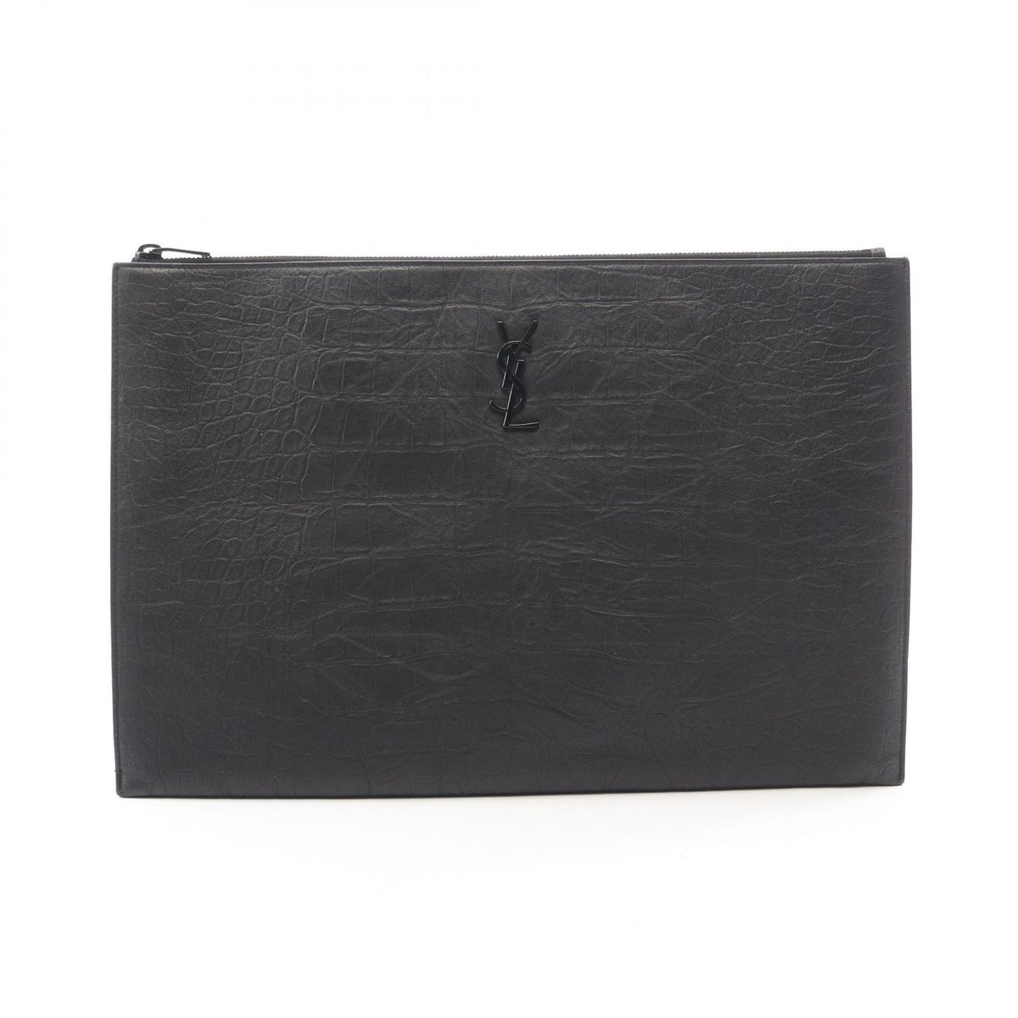 Saint Laurent Paris Clutch Croco