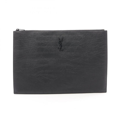 Saint Laurent Paris Clutch Croco