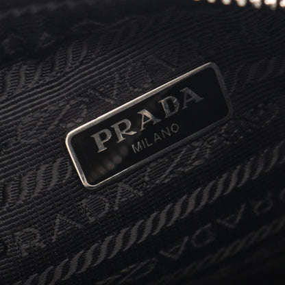 Prada Shoulder Bag Re Edition 2-Way Black Leather Re Gathered — view 4