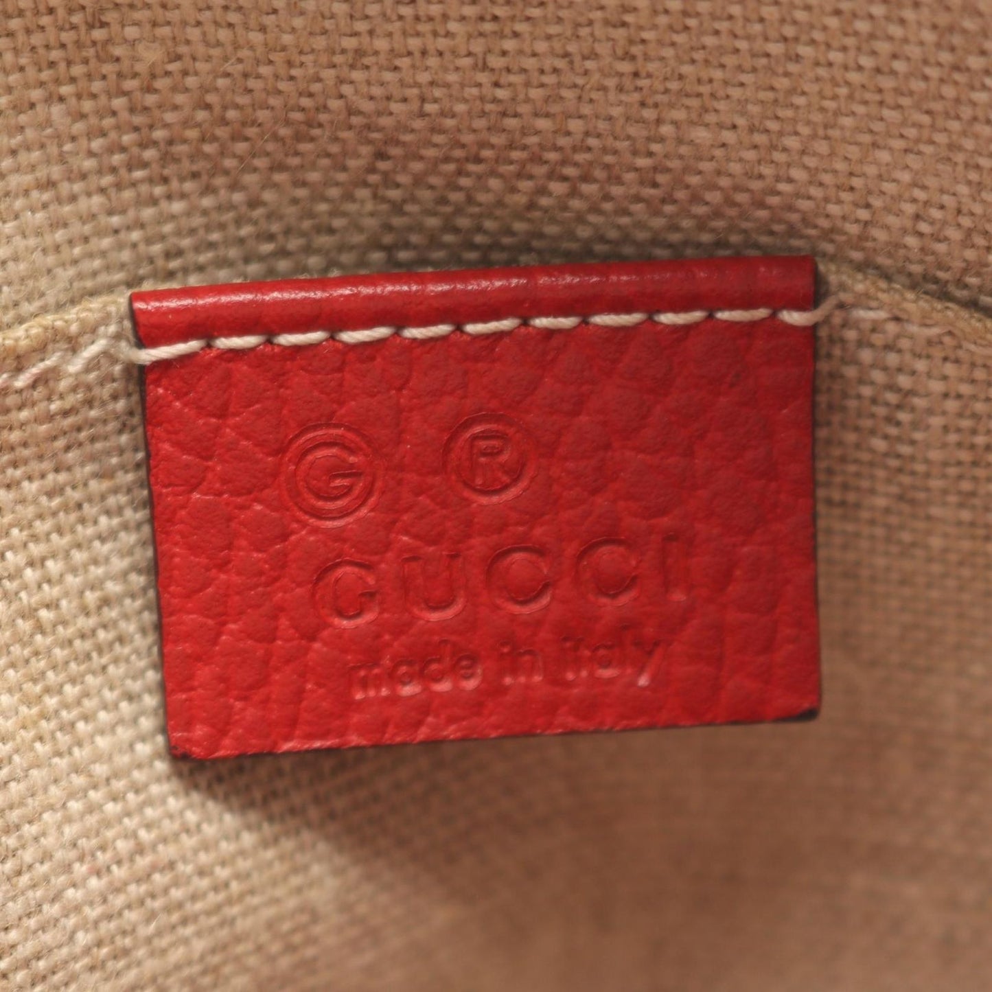 Gucci Shoulder Bag Bree GG Canvas Beige Brown — view 4