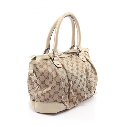 Gucci Sookie GG Canvas 2-Way Beige Brown Ivory Tote Bag — view 2