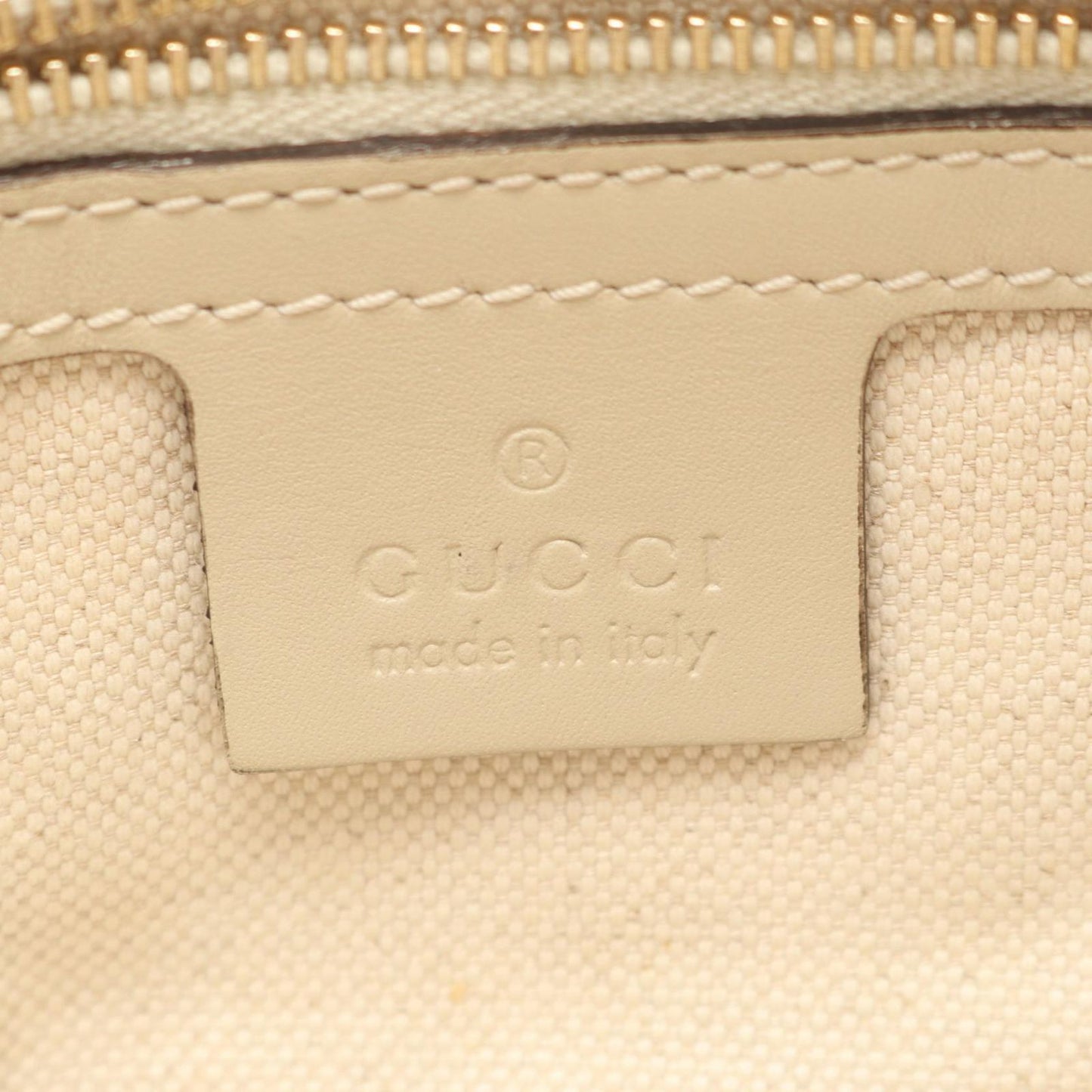Gucci Shoulder Bag Brea GG Canvas Beige Brown White — view 4