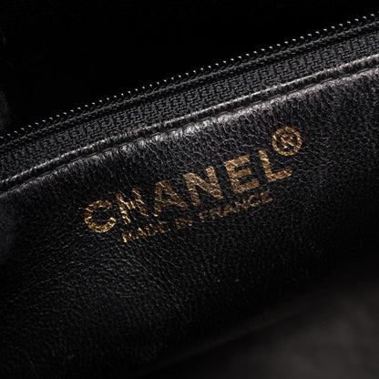 Chanel Tote Bag Reissue Black Caviar Leather — view 4