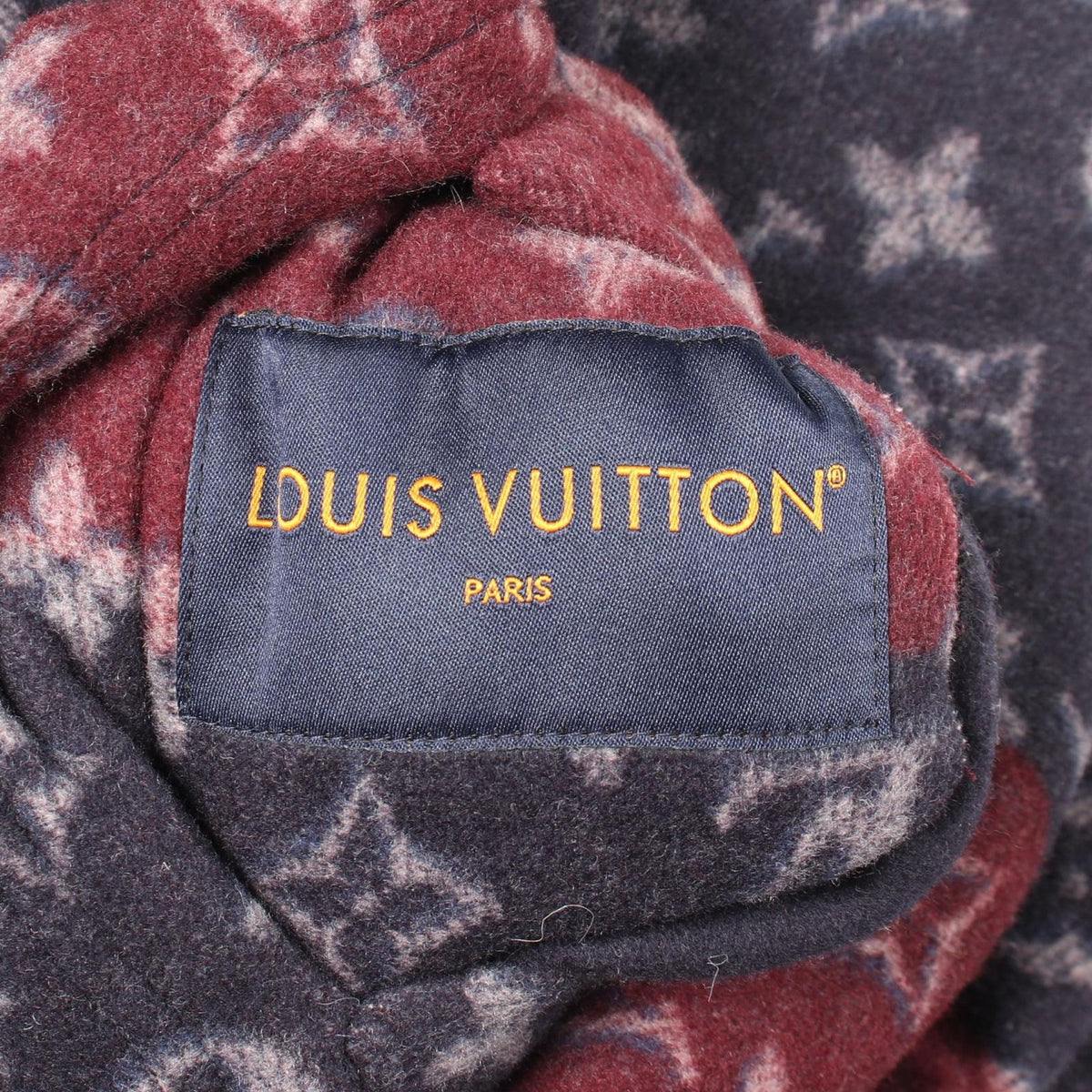 Louis Vuitton Jacket Monogram Double Face Reversible Workwear Wld Wool Cashmere — view 4