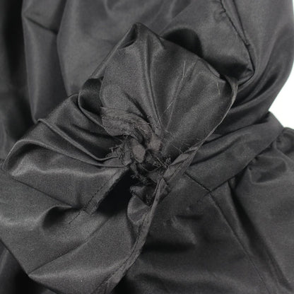 Prada Collarless Jacket Short Sleeve Silk — view 7