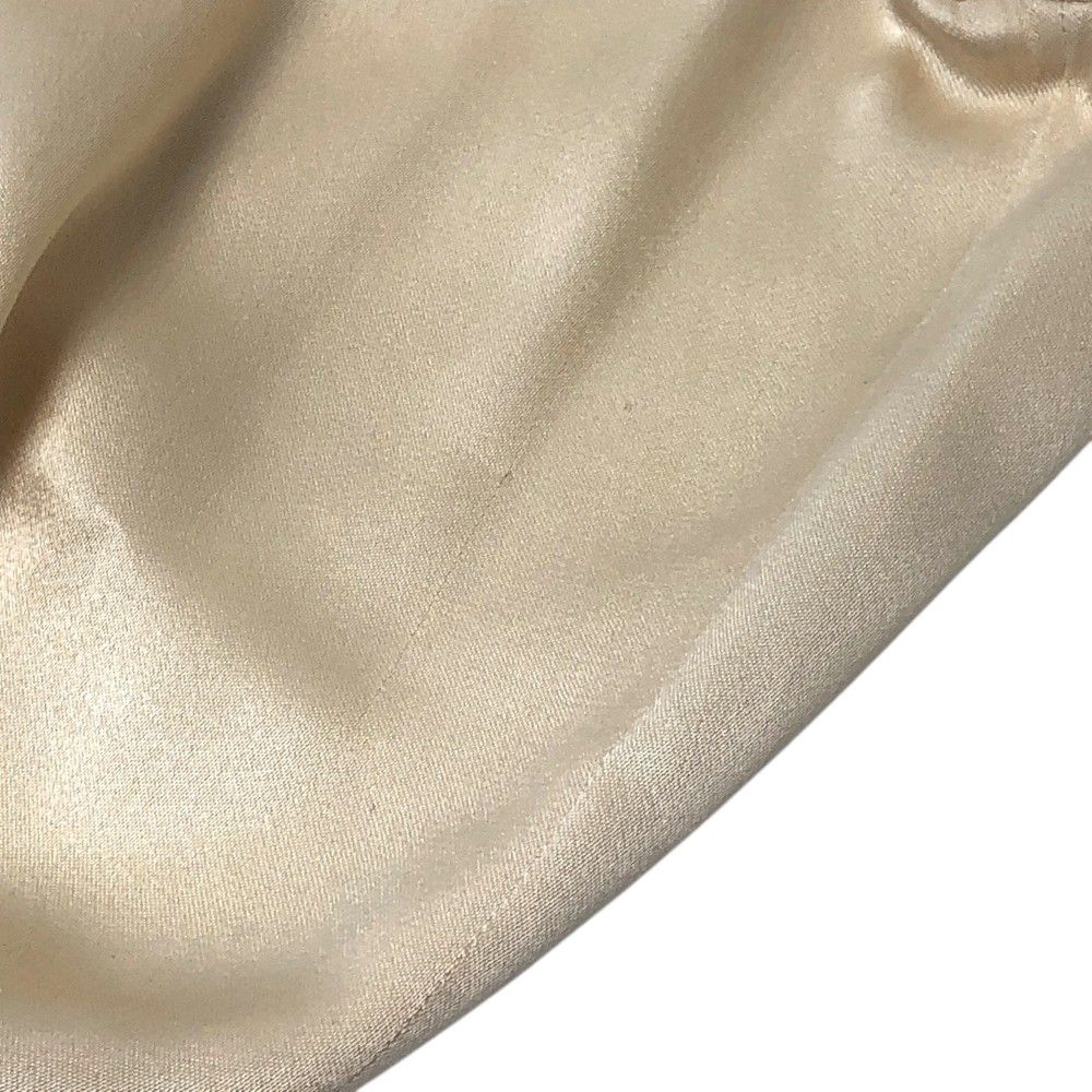 Chanel Blouse Camellia Button Silk White — view 7