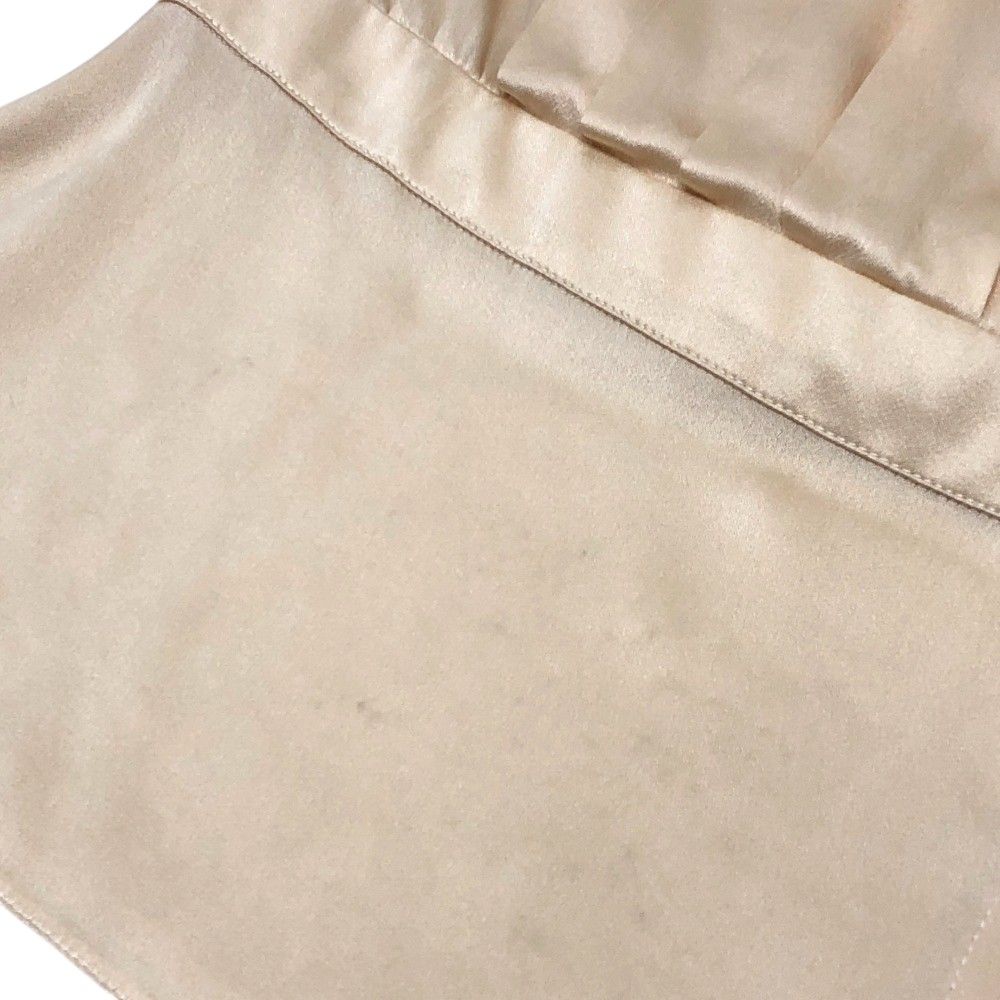 Chanel Blouse Camellia Button Silk White — view 6
