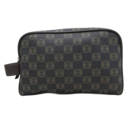 Loewe Anagram Clutch All Over Pattern Dark Gray — view 2