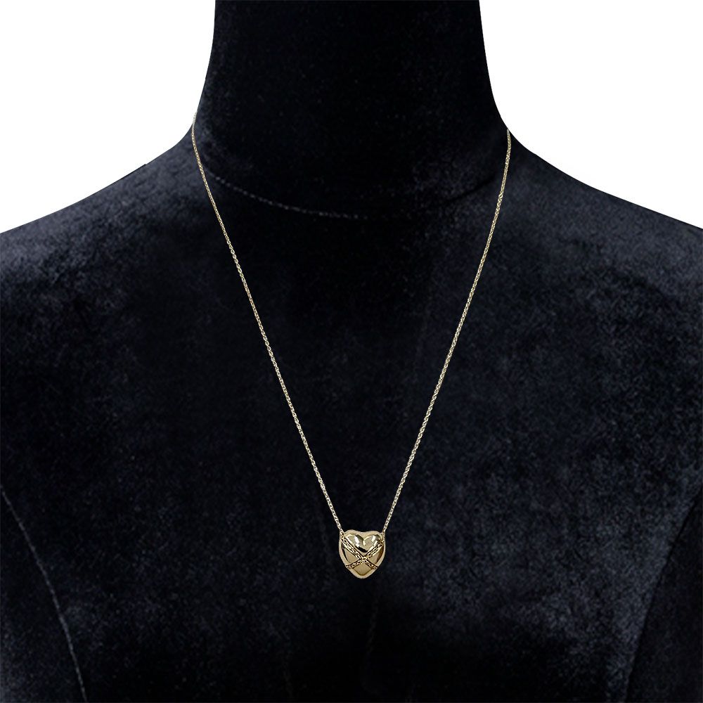 Tiffany & Co Chain Cross Heart Necklace — view 7
