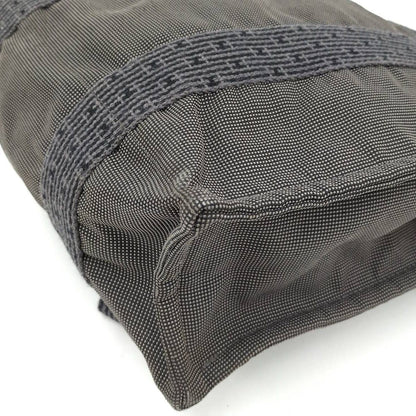 Hermes Herline a Dos MM Backpack Nylon Canvas Gray — view 3