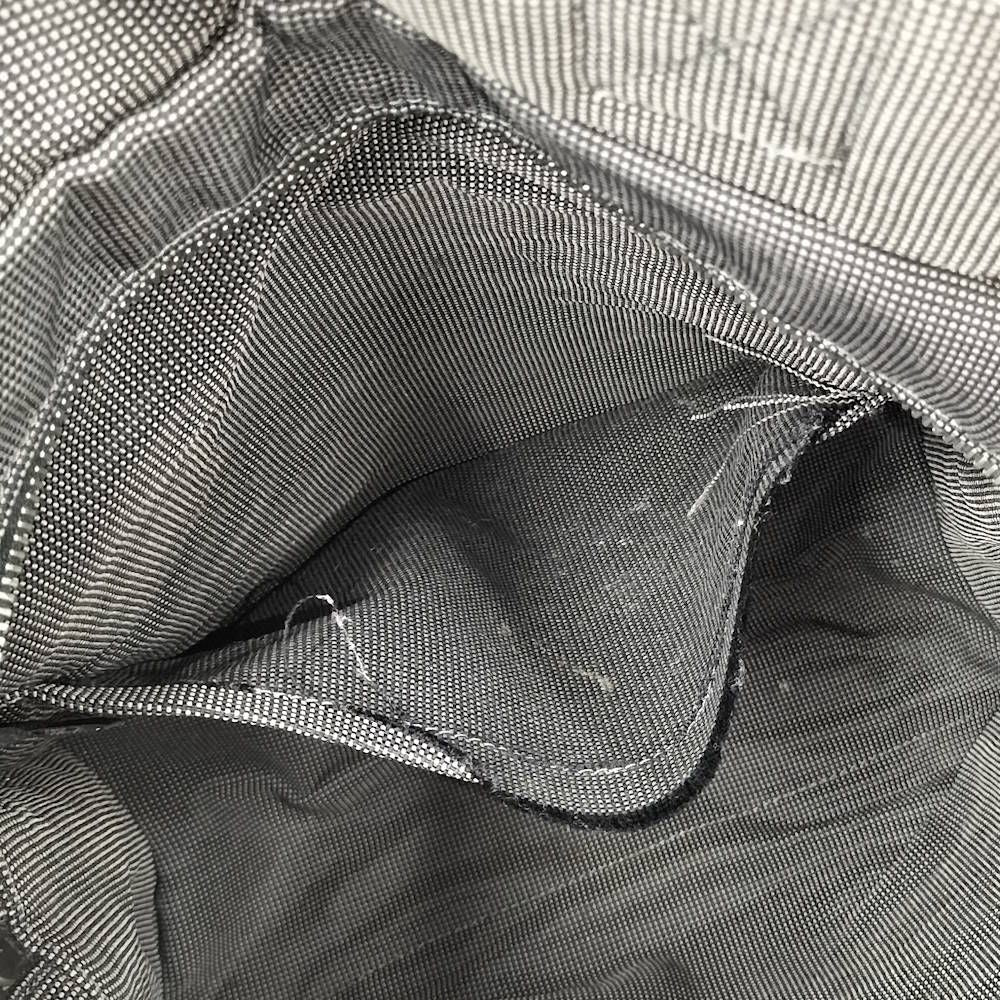 Hermes Herline a Dos MM Backpack Nylon Canvas Gray — view 8