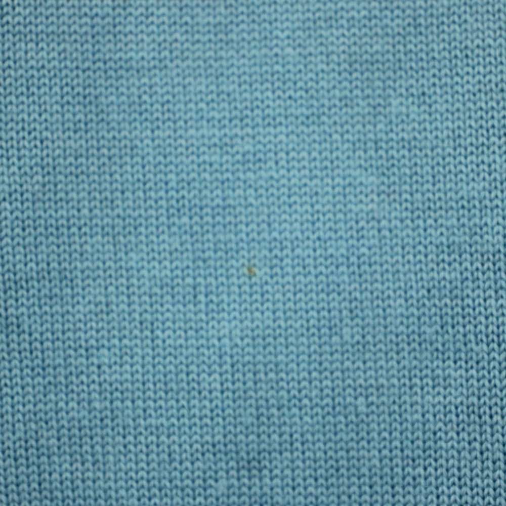 Dior Sports Knit Sweater V-neck Long Sleeve Logo Embroidery Vintage M Light — view 8