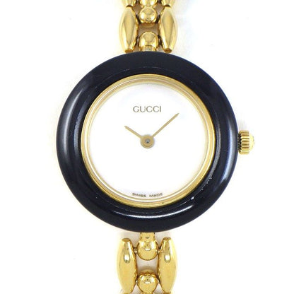 Gucci Watch Change Bezel 11 12.2 Multicolor All 12 Colors White Dial Quartz