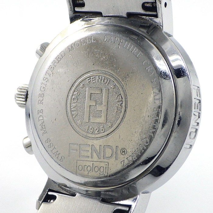 Fendi Watch Orologi Date Chronograph Tachymeter Small Second Luminous Index — view 4