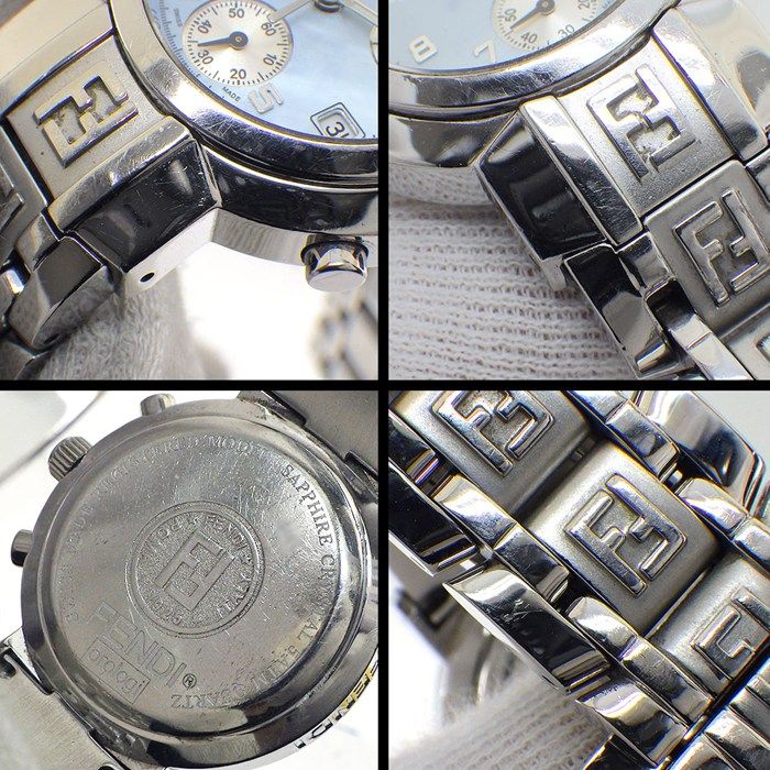Fendi Watch Orologi Date Chronograph Tachymeter Small Second Luminous Index — view 8