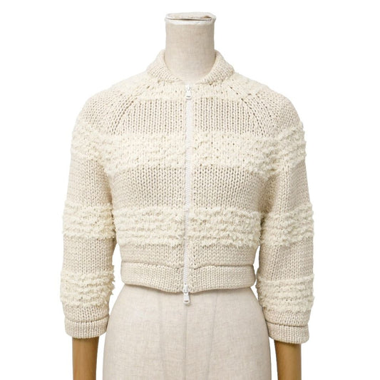 Brunello Cucinelli Knit S Zip Up Jacket Low Gauge