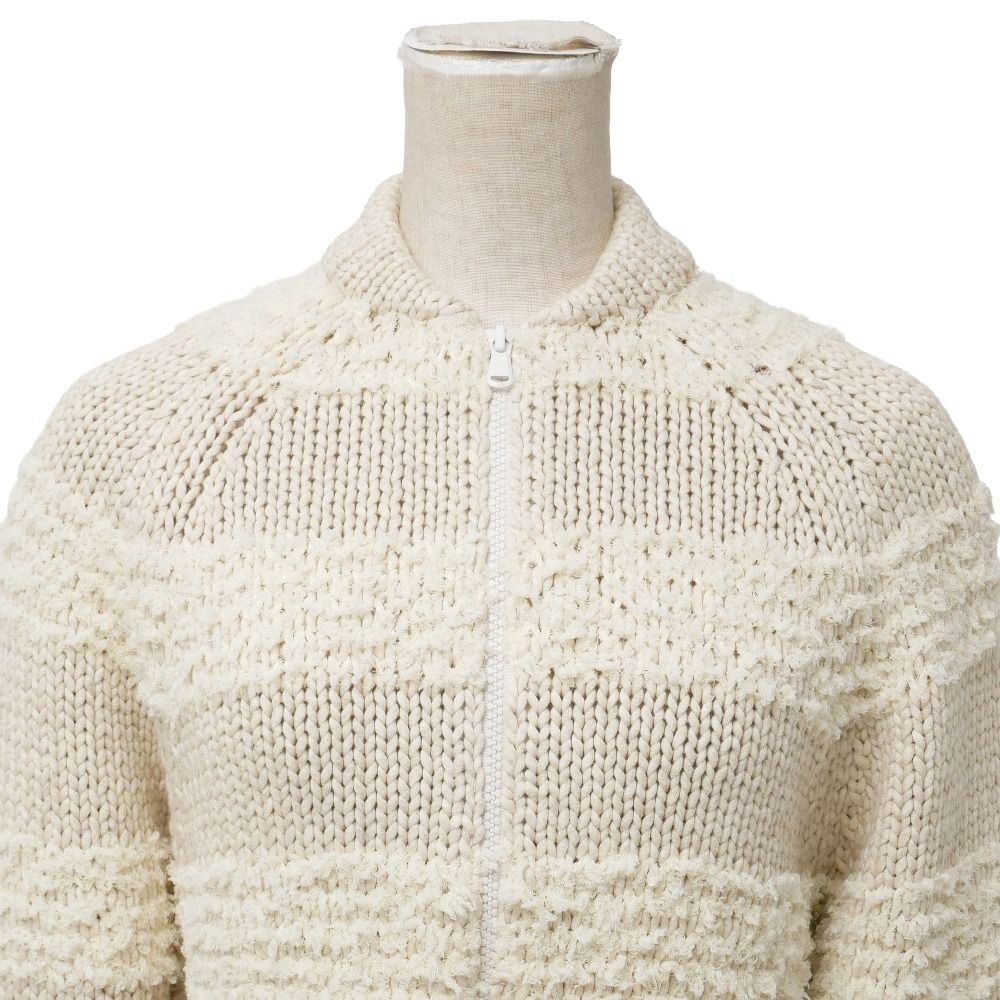 Brunello Cucinelli Knit S Zip Up Jacket Low Gauge — view 2