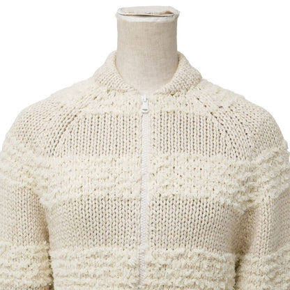Brunello Cucinelli Knit S Zip Up Jacket Low Gauge — view 2