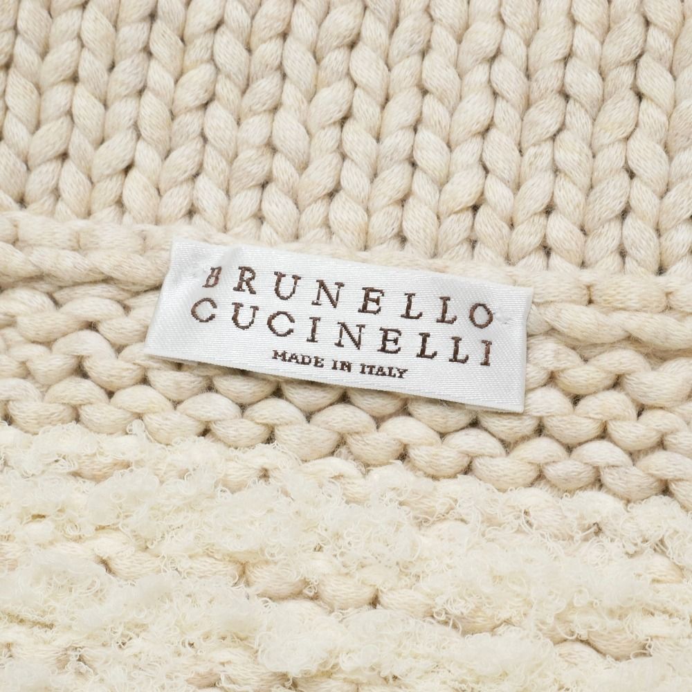 Brunello Cucinelli Knit S Zip Up Jacket Low Gauge — view 6