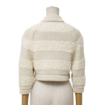 Brunello Cucinelli Knit S Zip Up Jacket Low Gauge — view 3
