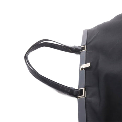 Prada Vintage Tessuto Tote Bag Nylon Black — view 7
