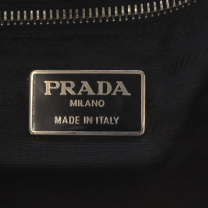 Prada Vintage Tessuto Tote Bag Nylon Black — view 3