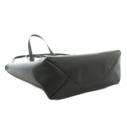 Celine Small Vertical Cabas 2-Way Handbag Shoulder Cowhide Leather Vintage Logo — view 7