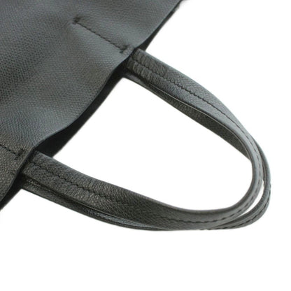 Celine Small Vertical Cabas 2-Way Handbag Shoulder Cowhide Leather Vintage Logo — view 6
