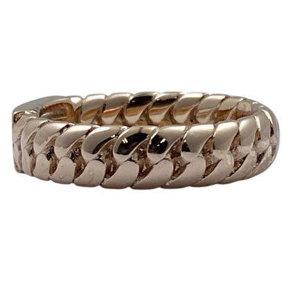 Fendi Bucket Ring FF Logo Accessory Gold Plated — view 2