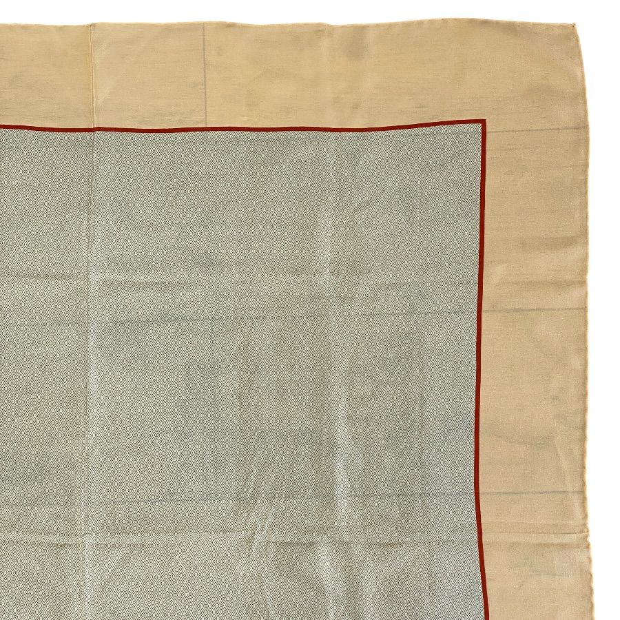 Chanel Scarf Shawl Camellia Silk Beige — view 3