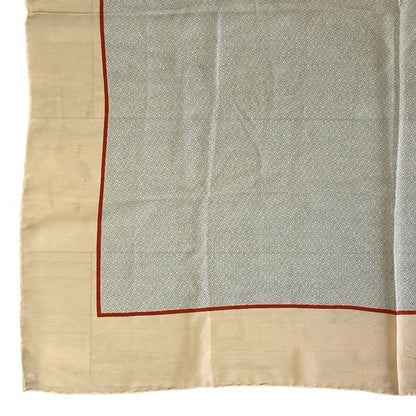 Chanel Scarf Shawl Camellia Silk Beige — view 5