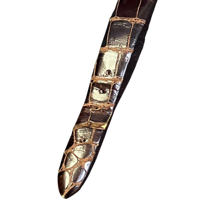 Rolex Cellini 18K Leather Hand Wound Gold Dial — view 7