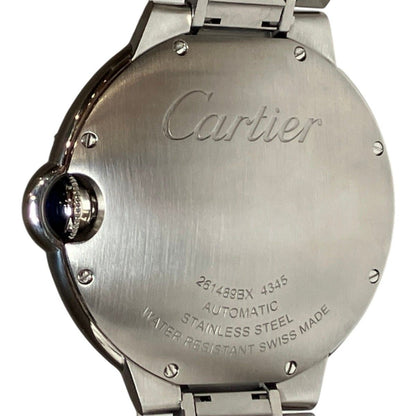 Cartier Barron Blue Watch SS Automatic Gray Dial — view 5