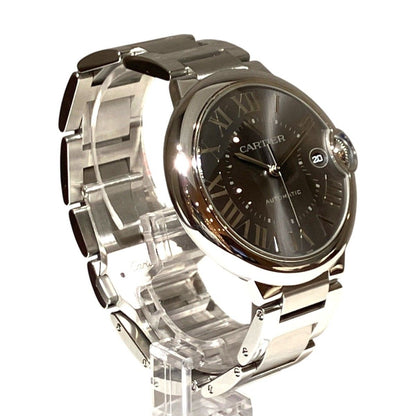 Cartier Barron Blue Watch SS Automatic Gray Dial — view 3