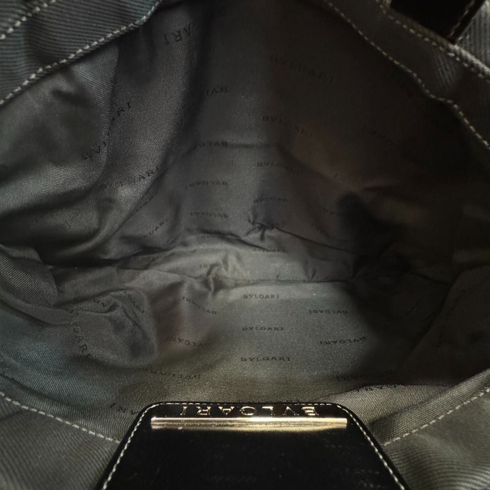 Bvlgari Shoulder Nylon Tote Bag — view 6