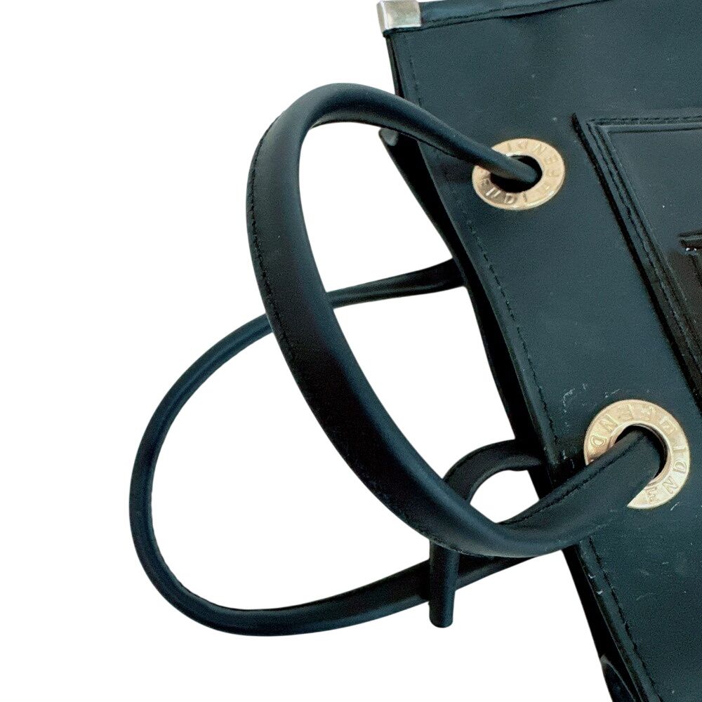 Fendi Pouch Mini Logo FF Handbag — view 5