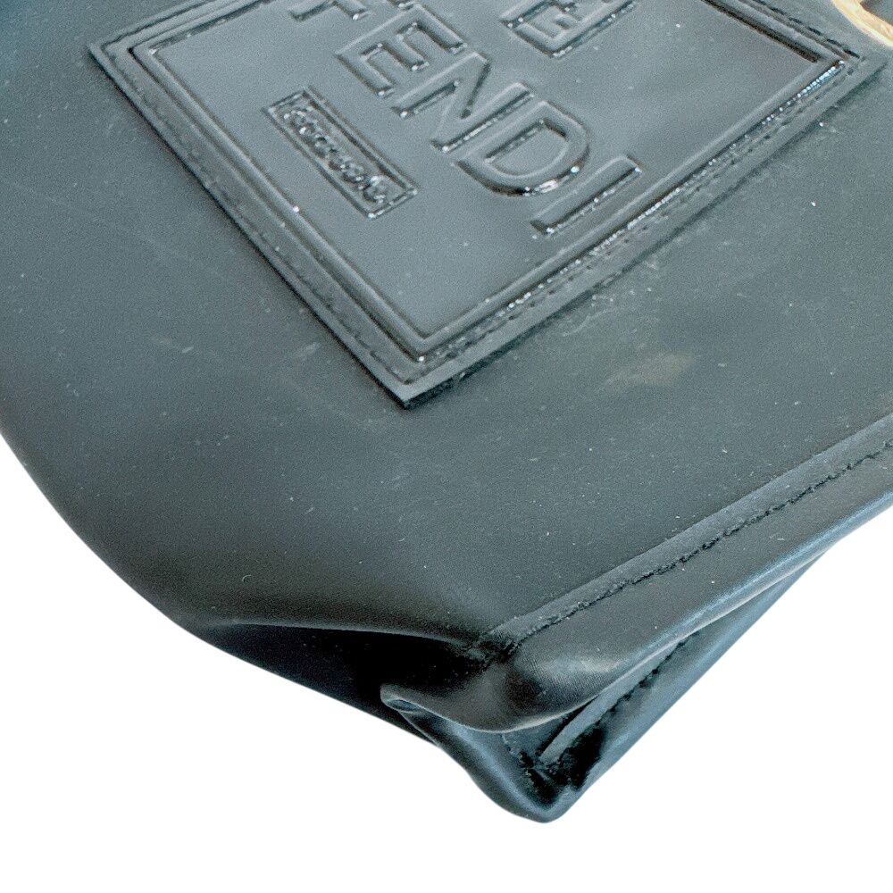 Fendi Pouch Mini Logo FF Handbag — view 4