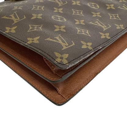 Louis Vuitton Vintage Courcel Monogram Shoulder Bag — view 2