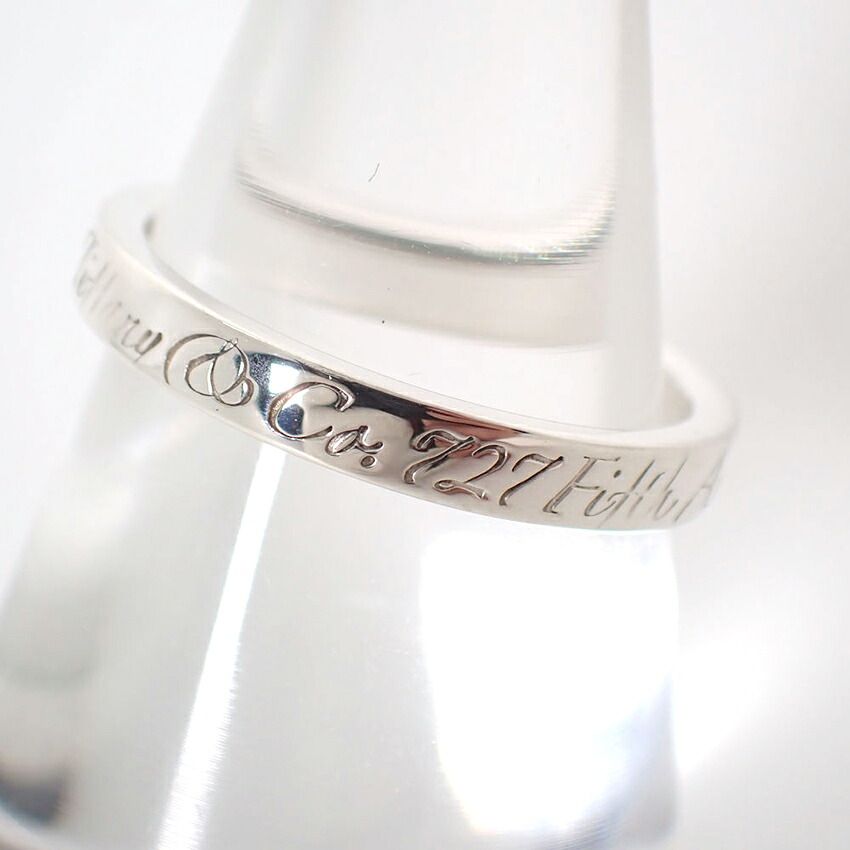 Tiffany & Co 925 Notes Narrow Ring — view 2