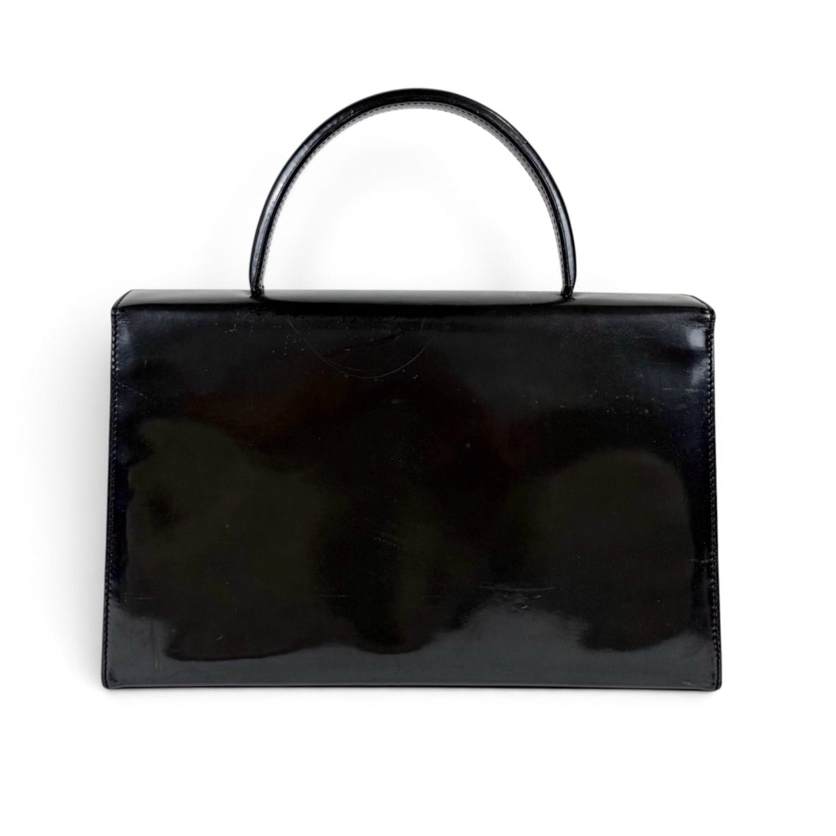 Loewe Anagram Top Handle Bag Logo Handbag Black — view 2