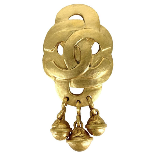 Chanel 95P Brooch CC Logo Accessory Vintage