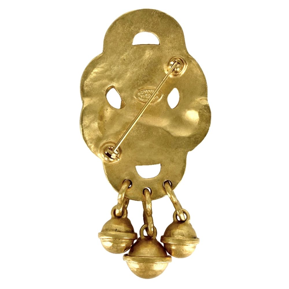 Chanel 95P Brooch CC Logo Accessory Vintage — view 2