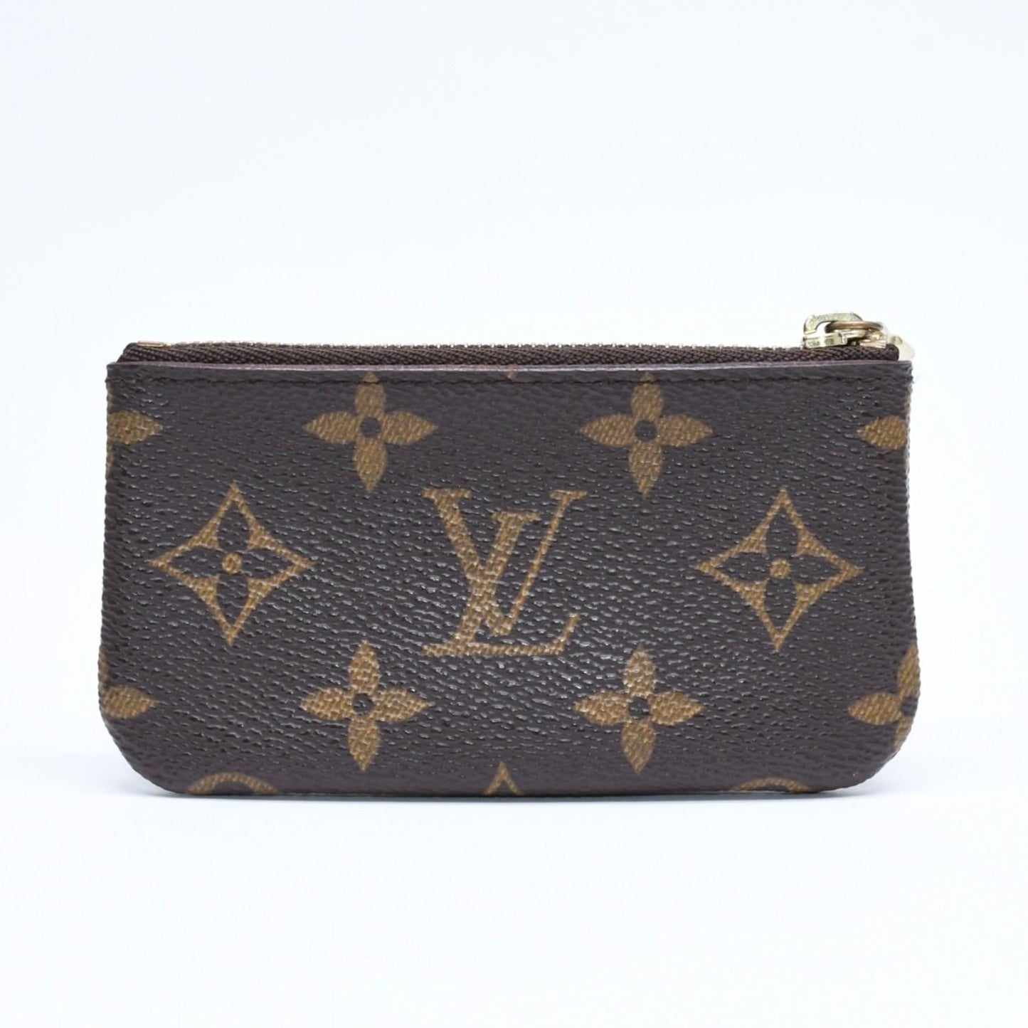 Louis Vuitton Pochette Cles Coin Purse Monogram Brown — view 2