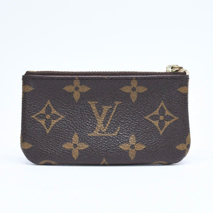 Louis Vuitton Pochette Cles Coin Purse Monogram Brown — view 2