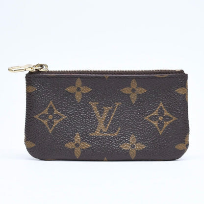 Louis Vuitton Pochette Cles Coin Purse Monogram Brown