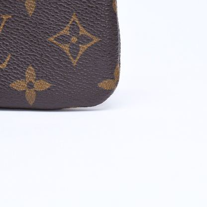 Louis Vuitton Pochette Cles Coin Purse Monogram Brown — view 6