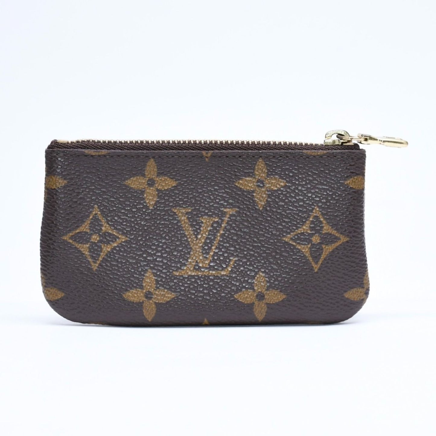 Louis Vuitton Pochette Cles Coin Purse Monogram Brown — view 2