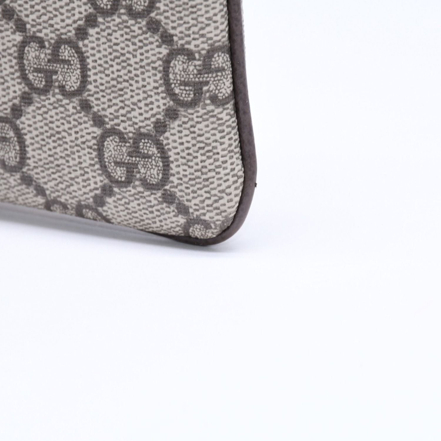 Gucci Coin Purse Case GG Pattern Canvas Gold — view 5